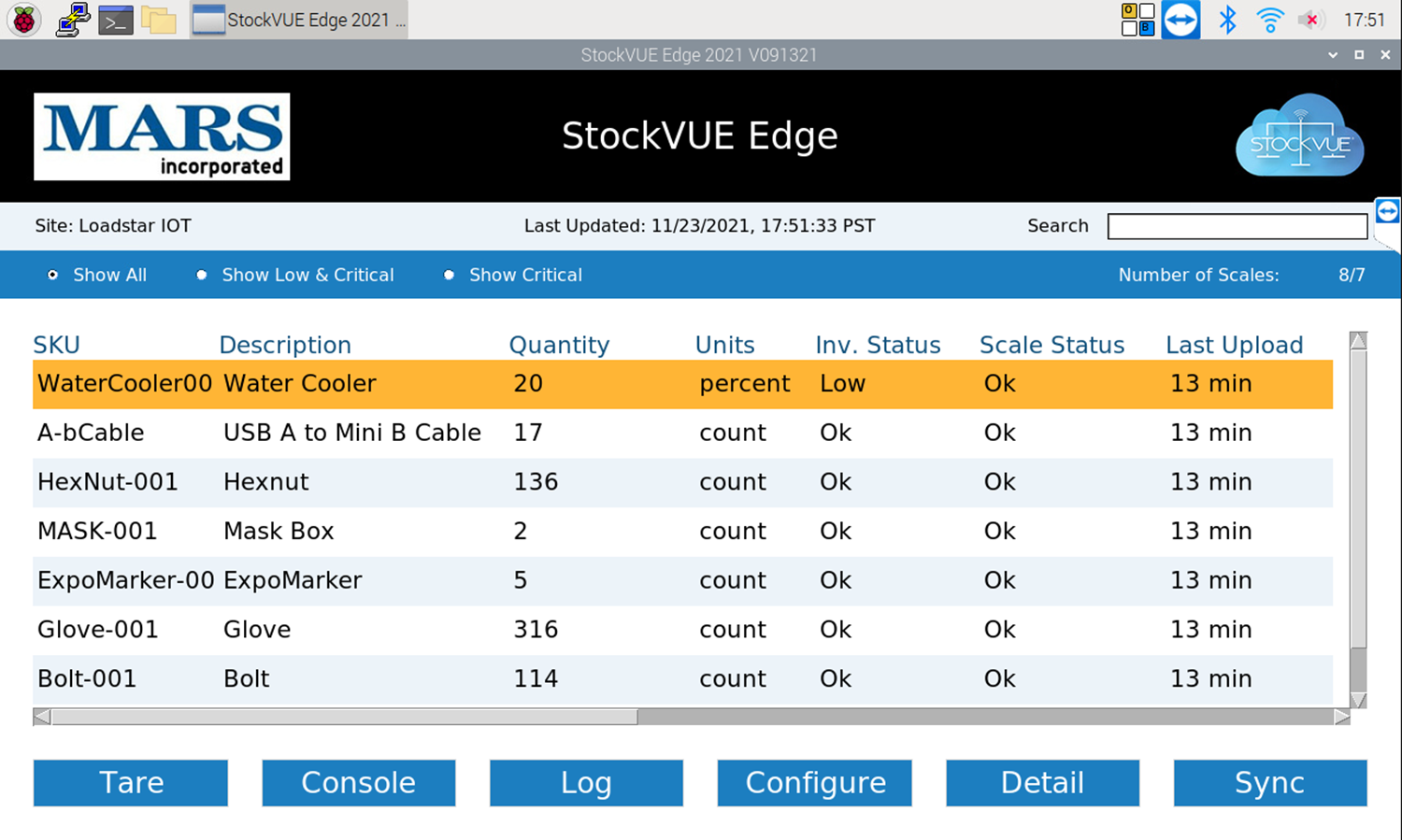 StockVUE Solution with Smart Scale, Router and Node Plus for Gas and Liquid Levels and Percentage Monitoring